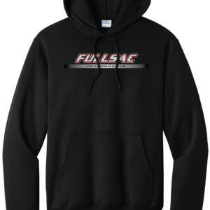 Wheelie Black Pullover Hooded Sweat