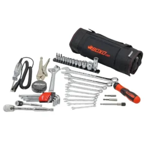 48-Piece Motorcycle Tool Roll