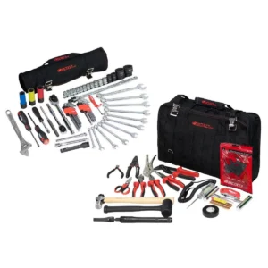 80-Piece Off Road Tool Bag and Tool Roll